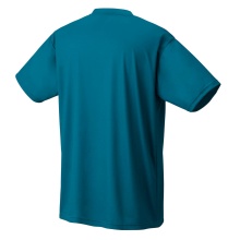 Yonex T-shirt treningowy Practice Small Logo YM0045 (100% poliester) 2024 niebiesko-zielony mężczyźni